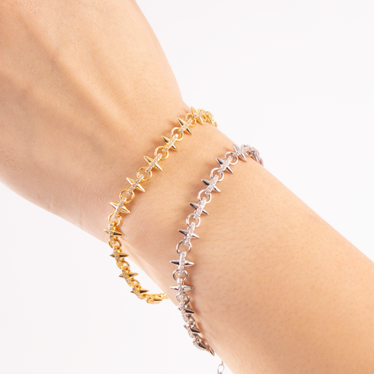 Pulsera “triangulo de zirconia“