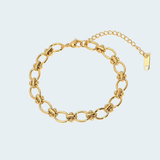 Pulsera "cadena dorada "