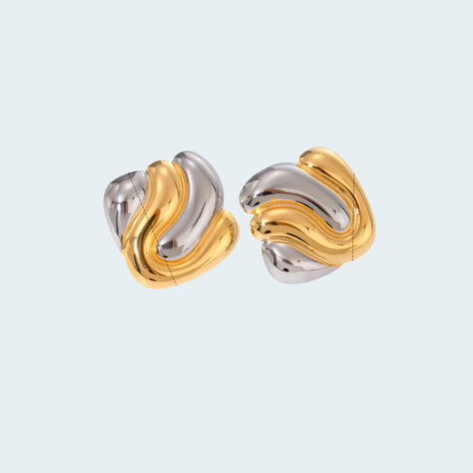 Aretes "isla"