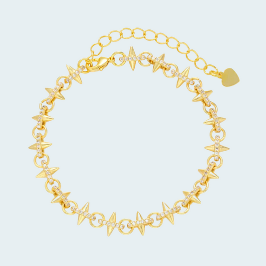 Pulsera “triangulo de zirconia“