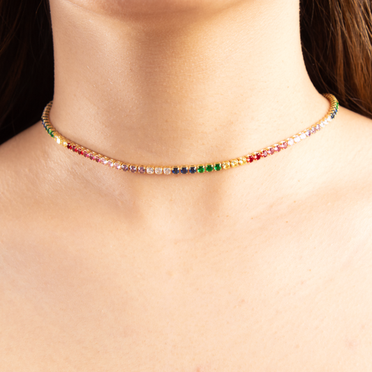 Tennis necklace